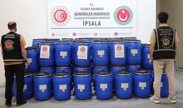İpsala Sınır Kapısı’nda 3 milyar liralık uyuşturucu operasyonu