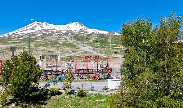 Erciyes’te Çocuk Bisiklet ve Aktivite Parkı yaz sezonunu açtı