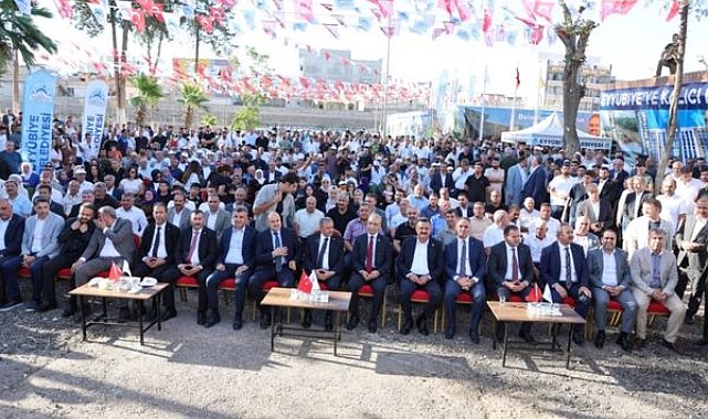 Eyyübiye Belediye Hizmet Binası’nın temeli törenle atıldı